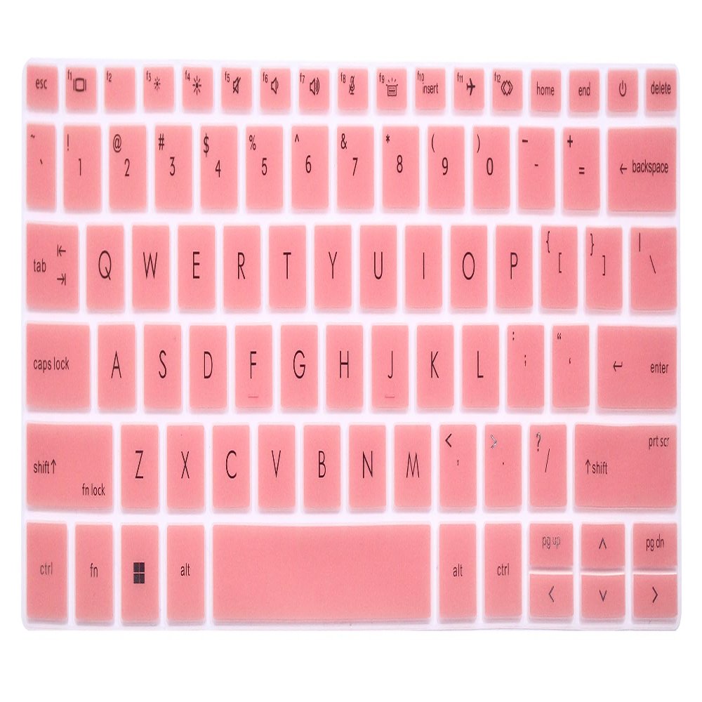 Silicone Keyboard Cover Skin Compatible for HP EliteBook 830 835 G9 G10 13.3", HP Elitebook 840 845 1040 G9 G10 14 inch Laptop Not for 840 845 1040 G8 G7 G6 G5 G4 G3 13.3"/14" Pink