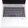 Silicone Keyboard Cover Skin Compatible for HP EliteBook 830 835 G9 G10 13.3", HP Elitebook 840 845 1040 G9 G10 14 inch Laptop Not for 840 845 1040 G8 G7 G6 G5 G4 G3 13.3"/14" Pink view 2