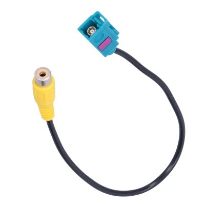 Airshi Reverse Camera Adapter Cable, Rearview Camera Video Cable Easy to Carry for Pcm 3.0 / Ntg2.5 / Ntg4 for Comand Pcm 2.1