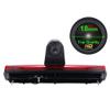 1280 * 720 Pixel Super HD Brake Light Camera with 4.3 Inch LCD Monitor, 170 Wide Angle Night Vision Reversing Camera Replacement for Ford Transit Connect 2014-2017 Van Business MPV Bus view 2