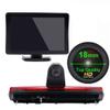 1280 * 720 Pixel Super HD Brake Light Camera with 4.3 Inch LCD Monitor, 170 Wide Angle Night Vision Reversing Camera Replacement for Ford Transit Connect 2014-2017 Van Business MPV Bus view 3