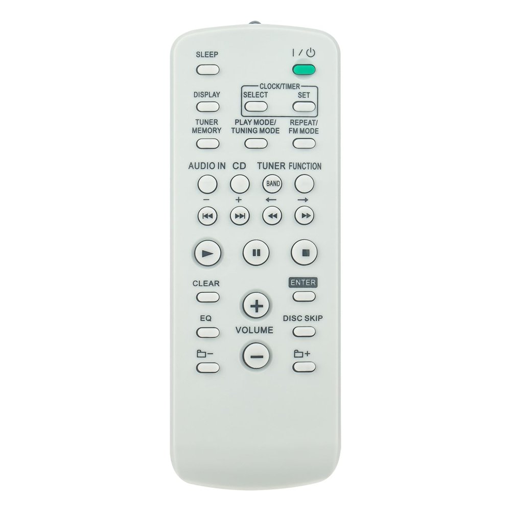 AIDITIYMI RM-SC55 Replacement Remote Compatible with Sony Receiver HCD-HPR90 HCD-EC77 HCD-GX99 HCD-EC68 MHC-EC77 CMT-HPR90 MHC-EC55 MHC-GX99 MHC-EC68 HCD-EC55