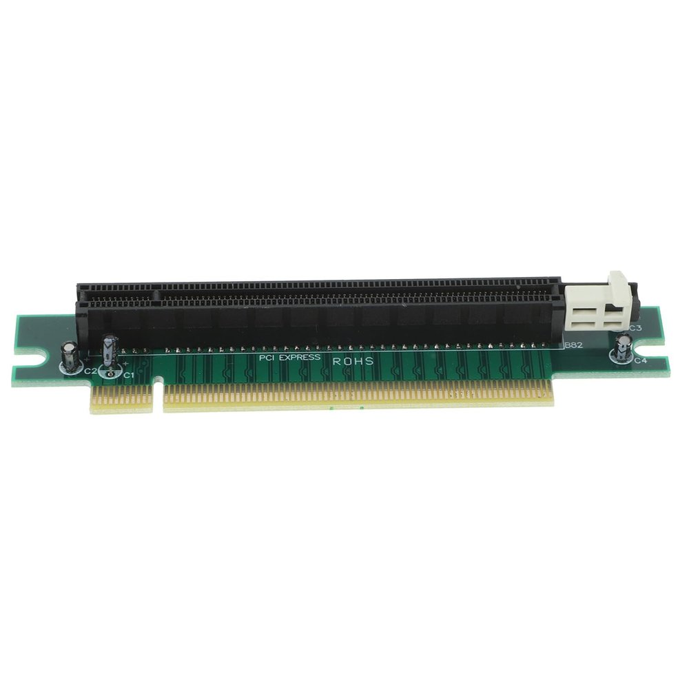 UKCOCO 90 Graphics Card Pci-e Card Adapter Pci Express Extension Adapter Pci Express Extender Pci-e 1x to 16x Riser Pci-e Mining Adapter Card Pci-e Adapter Server Computer Silicon 1u, 323Z0817FRC