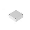 1551WTGY Enclosures, Boxes, & Cases 60x60x22mm PC W/GASK GY view 1