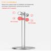 Dohaeris Aluminum Alloy Headphone Bracket Dual Hanger Headphone Brace Universal Headset Support Game Earphone Stand Rack Headphone Accessories (Black) view 4