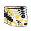 Lemon with On Black and White Print Laptop Sleeve Shockproof Laptop Case Durable Laptop Bag Computer Cover for Most Computers view 2