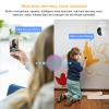 Indoor WiFi Security Camera, Dual-Light Night Vision, 2MP Detail, Two-Way Audio, Versatile 100-240V US Plug view 2