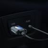 Transmitter Receiver,USB BT5.0 with 3.5mm AUX 2 in 1 Wireless Audio Transmitter Receiver Adapter with LCD Display for Laptop, Radio, Headphones, Speakers, TV,Home Audio System view 4