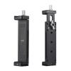 Andoer Smartphone Tablet Tripod Mount, Mount Tripod Phone Holder 4.92-9.05 Inch, Tablet Mount Tripod Adjustable Width with Cold Shoe Mount, 1/4" Thread Holes view 4