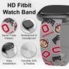 Affinity Bands Ohio State Buckeyes HD Watch Band Compatible with Fitbit Versa 3 & Sense 1 (Long Gray Random) view 2