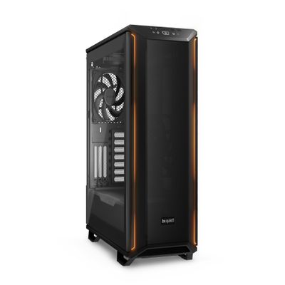 Dark Base 701 Midi Tower PC Case | Mesh Front | Airflow Optimized | 3 Pre-Installed Silent Wings 4 Fans | ARGB Lighting with Controller | Tempered Glass | PWM and ARGB Hub | Black | BGW58