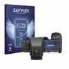 Savvies Screen Protector Compatible with Fujifilm GFX100 II (top Plate Display) Protection Film Clear 6-Pack view 1