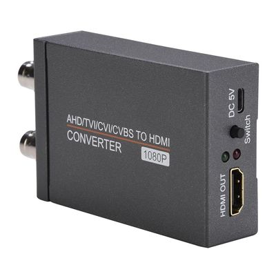 AHD/TVI/CVI/CVBS to HDMI Converter Adapter, Support 720P, 1080P, 3MP, 4MP, 5MP, 8MP Full HD 4K Video Converter Adapter for Converting Belt Ring