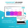 EZ AD TV Digital Signage Player, Digital Signage 4k Player Kit, Auto-Post Content, Cloud-Controlled, Add Your PowerPoint Presentation, Free Plan & Mobile App, Includes Premium Template Library view 4