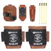 Klein Tools 5800HRN Tool Holder Set for Iron Worker Tools, Spud Wrench, Connecting Bar, Bull Pin Holders, (4) Tension Straps, (2) Bolt Bags view 1