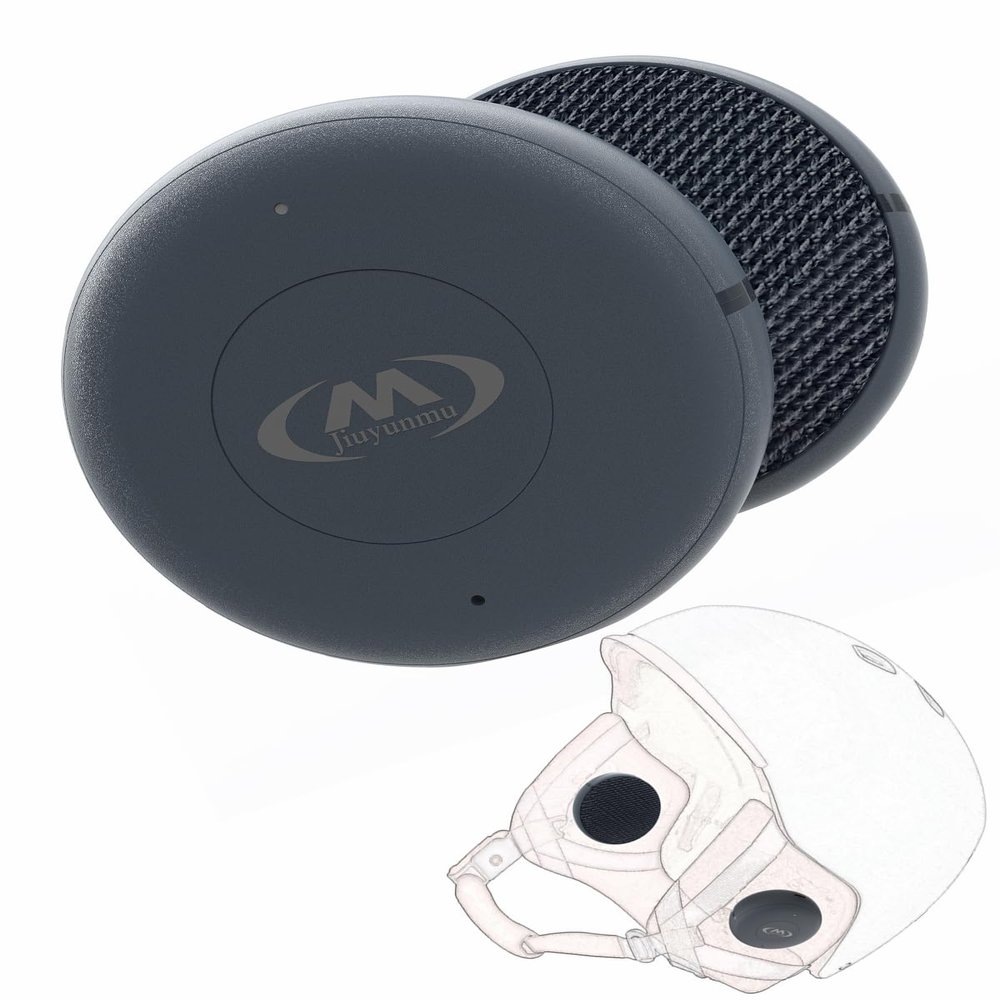 M Jiuyunmu Outdoor Sports Ski Helmets Headphones/Bicycle Helmets Headset- Chips 5.3 - True Wireless Bluetooth Helmet Speakers for Skiing, Snowboarding Mountain Biking