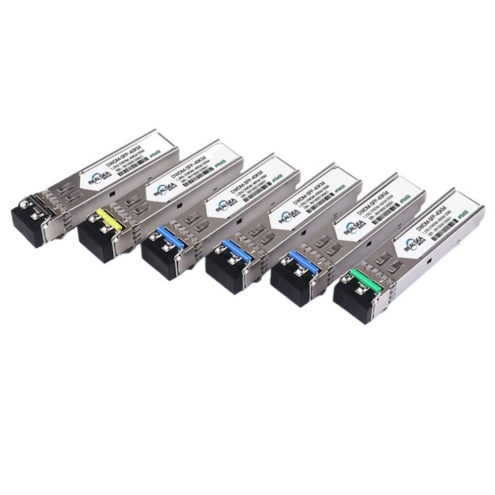 LYAART DWDM Gigabit SFP Optical Module 1.25G DWDM-SFP-40KM Single Mode Dual Fiber (Size : 80KM)