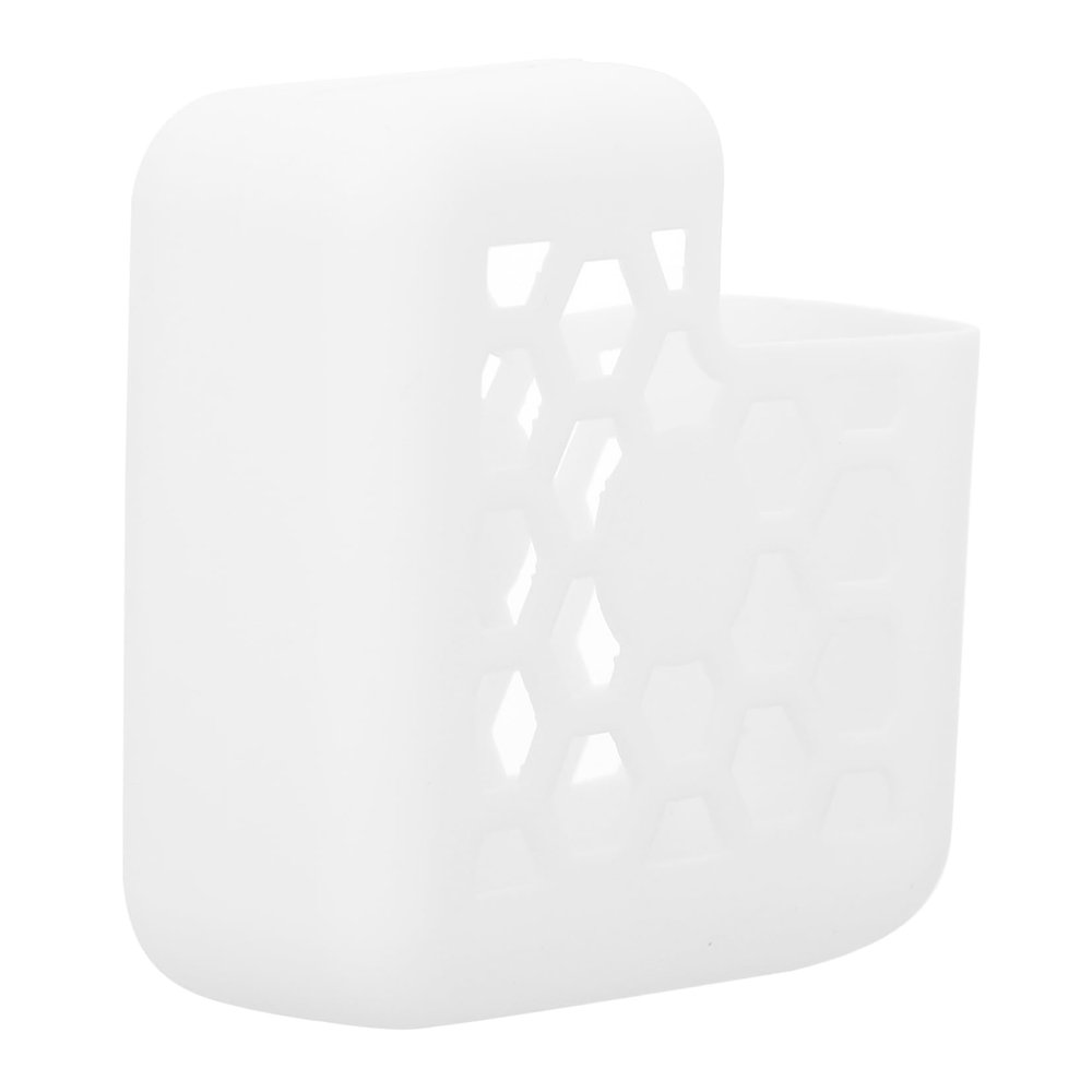 PartyKindom 45w Silicone Power Adapter Protective Case for Flexible Shockproof Shell Environmental Protection Material and Washable White Cover for Charger Storage