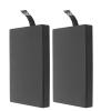 Jauarta 2Pcs Console Internal Hard Drive Enclosure for 360 Slim Replacement HDD Case Shell view 2