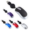 Gatuida 3pcs Luminous Wired Mouse Mini Retractable Corded Computer Notebook Mouse Portable 1600dpi view 2