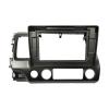 10.1 Inch Car DVD Frame Audio Dash Trim Kits Facia Panel Radio Player Screen 2 Din Compatible with Honda Civic 2006-2011 Left Stereo Radio Kit (Color : Only Frame) view 1
