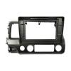 10.1 Inch Car DVD Frame Audio Dash Trim Kits Facia Panel Radio Player Screen 2 Din Compatible with Honda Civic 2006-2011 Left Stereo Radio Kit (Color : Only Frame) view 4
