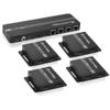 AceProAV 1080P 1x8 (4 Receivers) HDMI Splitter Over Cat6 Extender up to 164 Feet (50 Meters) for 8 Monitors and 1 Loop-Out Monitor (1 in 8 Out), IR Control and EDID Function view 1
