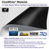 Elite Screens Evanesce Tab-Tension B, 100-inch 16:9, 4K / 8K HD, Recessed in-Ceiling Electric Tab Tensioned Projector Screen, Matte White Projection Screen Surface Programmed Remote Kit, ETB100HW3-E12 view 3