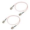 Yuslao 3G SDI Cable 20inch (50cm) 75 Ohm BNC Male to Male Thin and Flexible RG179 SDI Video Cable for Antenna Video Splitters Camera Monitor CCTV System etc (2-Pack) view 1