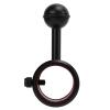 Cyrank Diving Light Arm Mount Clip, Flashlight Holder for Underwater Photography Fill Light Joint Adjustable Holder Clamp for 2834mm Torch view 1