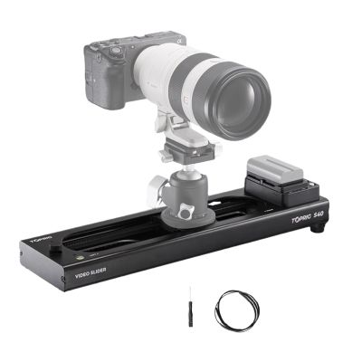 Accsoon Toprig S40 Motorized Camera Slider 40cm/16 App Wireless Control Carbon Fiber Dolly Rail Slider Support IME Lapse Photography