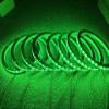 8PCS 8" RGB Changing Car LED Speaker Ring Light Kit Color Shift Coxial Speaker Rings Spacer Ring Light Can Controlled by Remote and Bluetooth APP Simultaneously view 2
