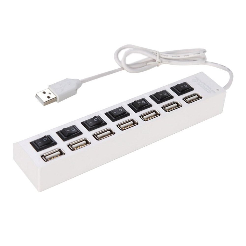 7 USB Hub for Laptop USB Hub for Computer USB Splitter USB Adapter