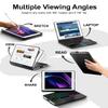 Baisla iPad 9th Generation Case with Keyboard 10.2" (2021), 360 Rotatable with Trackpad & Rainbow Backlit, iPad Keyboard case for 9th/8th/7th, iPad Air 3, iPad Pro 10.5 (Black) view 4