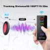 Wireless Key Finder with LED Light - Easy-to-Use Tracker for Seniors - Locate Keys, Phones, Wallets, and TV Remotes - Tracking Device Includes 4 Receivers and Remote Finder view 4