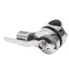 Adjustable Antenna Base,Marine VHF Antenna Mount 316 Stainless Steel Rail Mount Adjustable Ratchet Mount for 7/8 to 1in Rails view 2