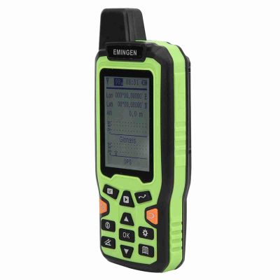 EM90 Mini Portable Handheld Navigation Track Land Area Meter Land Surveying Machine Mini Handheld Units Land Survey Measuring Instrument US Plug 100 to 240V