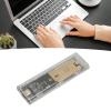 M.2 NVMe SATAs SSD Enclosure Adapter, 10Gbps USB 3.1 USB C External NVMe SSD Enclosure, Support 22x30, 22x42, 22x60, 22x80MM NVME Or NGFF SSDs view 3