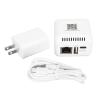 Jectse USB 2.0 Network Print Server, Network Cable Connection, Print Server Supporting Image Printing, Maximum Support 256GB, for Linux 3.4 for or Higher for Android for iOS(NO view 1