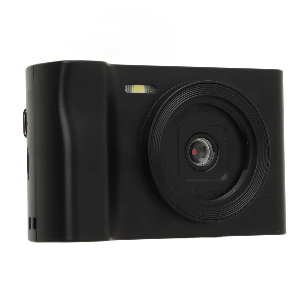 1080P HD Digital Camera, 20MP Video Camera, 8X Digital Zoom Portable Vlogging Camera, 2.8in, Beauty Mode for Travel Vlogging (Black)
