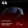 OhO sunshine Ultra 4K Camera Glasses,512GB Built-in Memory Smart Glasses with UV400 Sunglasses Lens for Outdoor Sport view 4