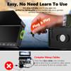 FishPRO Underwater Fishing Camera 4.3'' w/DVR 32GB -1000TVL (No Need Learn) Ice Fishing Camera Underwater,Ice Fishing Fish Finder for Kayak Ice Fishing, 3-Grade IR Lighting, 20X Zoom, 65FT view 2