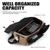 Cwatcun Camera Bag Camera Crossbody Shoulder Messenger Case, Travel Photography Bag for Men/Women with Tripod Holder for Canon, Nikon, Sony, Fuji DSLR/SLR/Mirrorless Cameras, Lens and Accessories view 2
