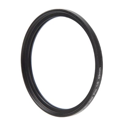 1/8 Diffusion Camera Filter, Dreamy Fog Effect Softening Camera Diffuser for Digital DSLR Camera, Soft Focus Circular Lens Filter for Vlog, Video, Portrait Photography (49MM)