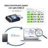 NFHK USB-C Type C Male to 8P Female 27W Power 480Mbps Data Adapter Compatible with iPhone 15 & Andtoid & Tablet view 3