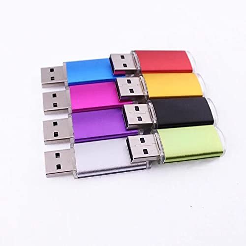 Bulk Lot 5,10,50pcs (16MB-64GB) Fold Metal USB Flash Drive Memory Pen Stick Storage U Disk (50X 16MB (no-GB))