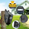 Ptsygantl Solar Driveway Alarm, Driveway Alarms Wireless Outside Weatherproof 2 Receiver 1 Sensor Motion Detector & Sensor Home Security Alert System for 300m Long Range view 3