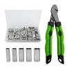 QHHVAIT Fishing Crimping Tool Kits Multifunctional Fishing Crimping Pliers Tools with Comfortable Rubber Handle Tackle Accessory view 2