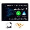 13.1" 6+128GB Android 12 for Toyota FJ Cruiser 2007-2018 Car Stereo Radio GPS Navigation Carplay DSP Android Auto WiFi 4G 2K 1920 * 1200 IPS view 1