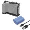Bundle: SmallRig Camera Cage for FUJIFILM X-S20 and SmallRig NP-W235 Camera Battery view 1